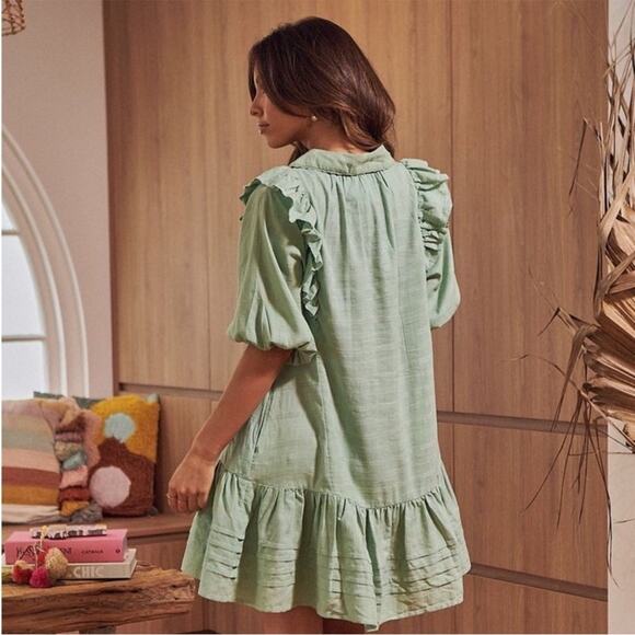 Free People Elora Ruffle Dress - Picture 3 of 8